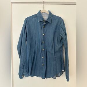 Mastai Ferretti Custom Men’s Denim Shirt Size 15¾ / 40